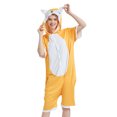 thumbnail image 1 of Venta al por mayor de poliéster lindo animal de dibujos animados mujeres Onesie pijamas ropa de dormir de verano ropa de casa disfraces de unicornio de rendimiento para adultos, 1 of 4