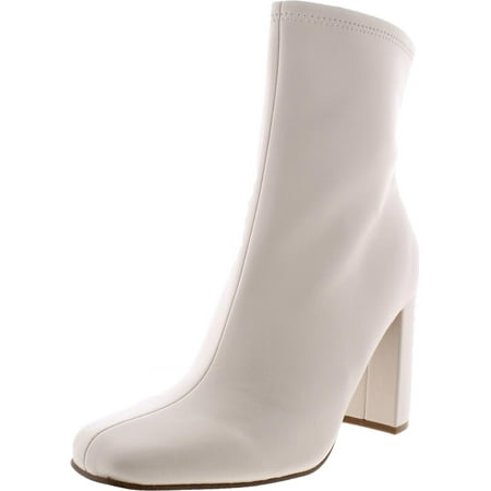 

Steve Madden Womens Lynden Faux Leather Zipper Ankle Boots