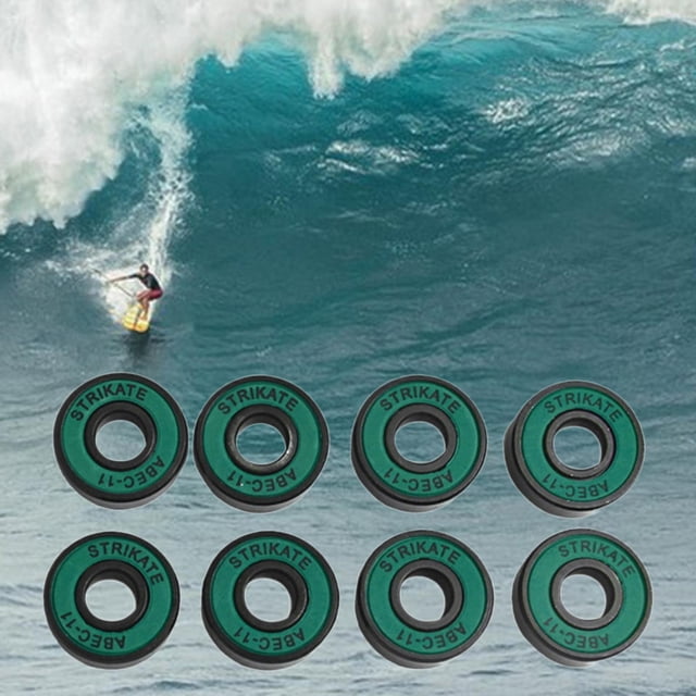 8 piezas de rodamientos de monopatín ABEC 11 de precisión para longboard, mini cruceros, scooter, patines de ruedas, accesorios de ruedas en Macarena Rodamientos para patinetas