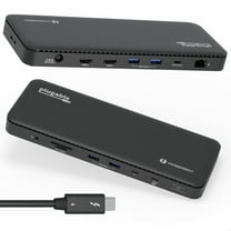 Plugable TBT4-UD5 USB Type-C Dual Display Laptop Docking Stations