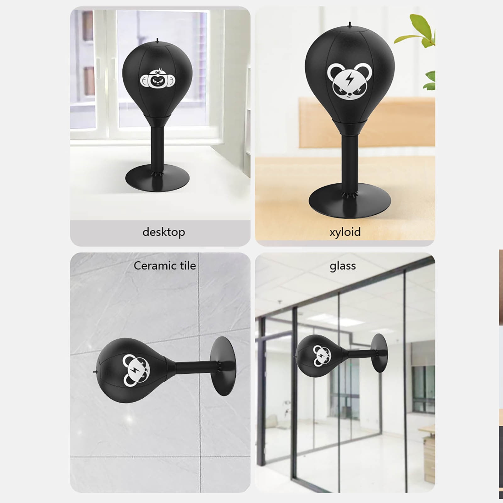 Outdoor Sports Desktop Punch Bag With Suction Cup | Strong Suction Boxing Sandbag For Stress | Relaxation Toys For Kids And Adults
