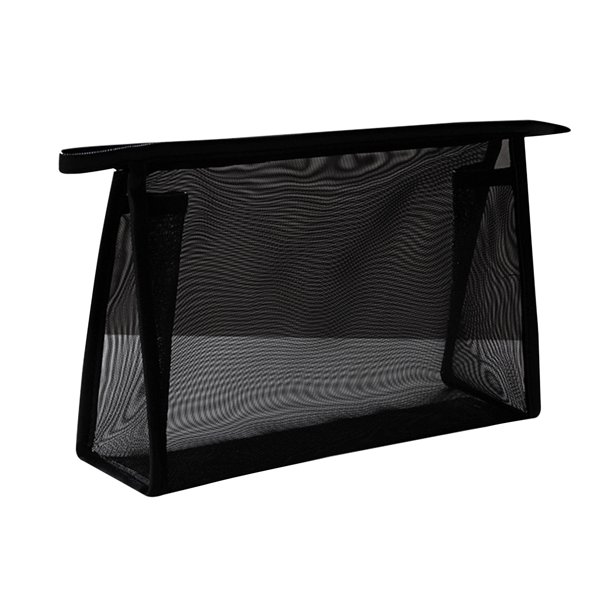 Bolsa de almacenamiento multifuncional, bolsa de malla transparente para cosméticos, bolsa de lavado tridimensional para viajes, bolsa de lápiz labial portátil de gran capacidad, creativa y creativa.