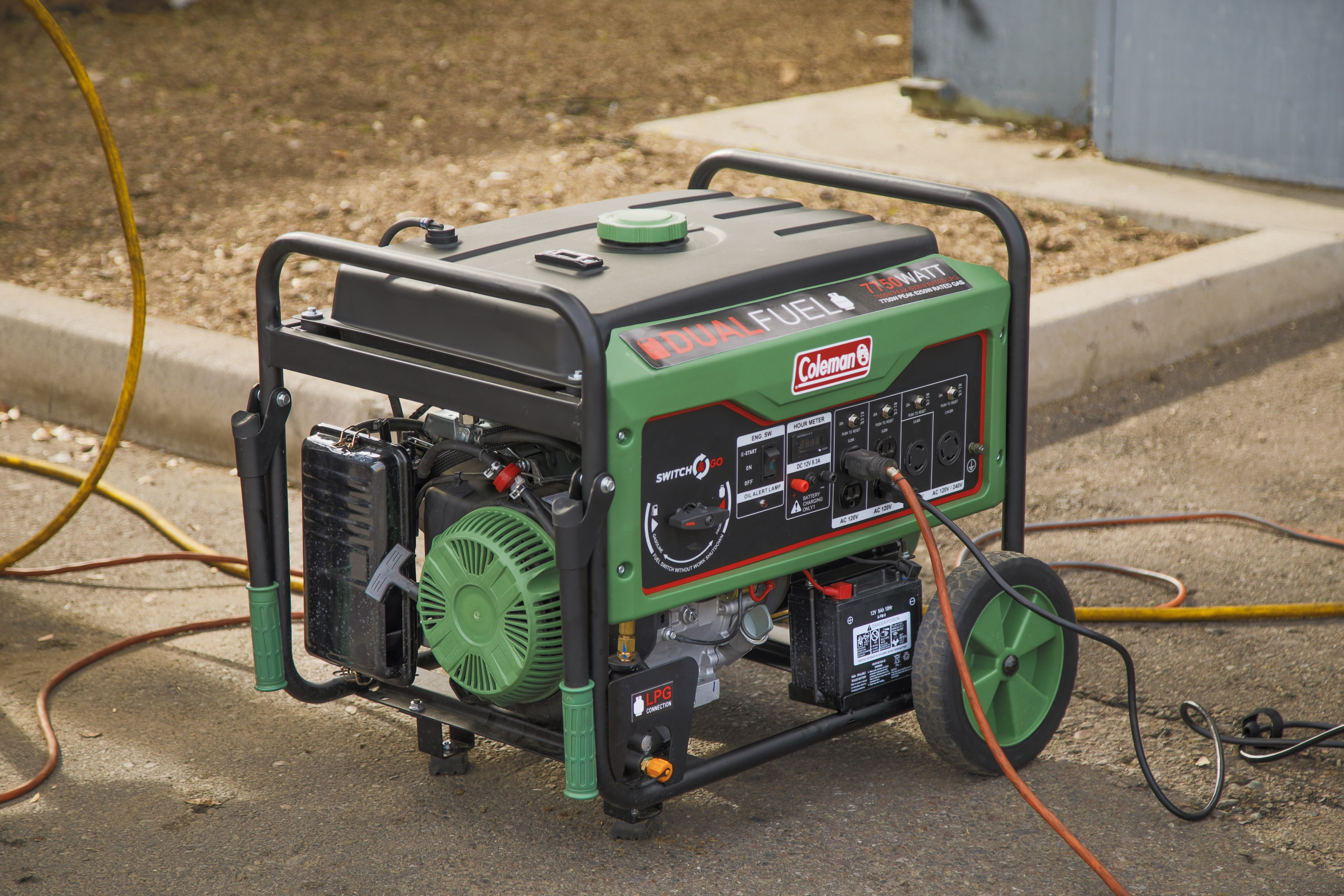 Coleman Powersports DF7750 7750w Gas Powered Power Ride-On Generator