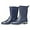 Blue, variant on Women Rain Boots Black Waterproof Mid Calf Lightweight Cute Booties Fashion Out Work Comfortable Garden Shoes