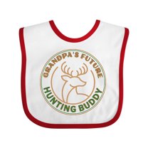 Inktastic Grandpa Future Hunting Buddy Deer Boys Baby Bib