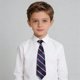 thumbnail image 2 of Odeerbi Niños Niñas Pre-Atado Corbata A Rayas Correa Elástica Ajustable Corbata Uniforme de La Escuela Accesorio, 2 of 6