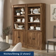 Sauder Palladia 3-Shelf Bookcase, Vintage Oak Finish