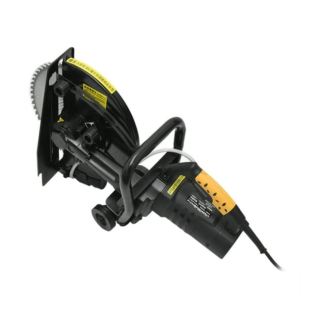 6800W Scie Circulaire Électrique Multifonction Angle Réglable Machine de Découpe Portable avec Lames Coupe-Carreaux en Bois Métal Pierre