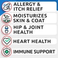 thumbnail image 3 of Golosinas Omega 3 para perros y gatos Bark&Spark 180 Fish Oil, 3 of 8