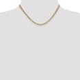 thumbnail image 2 of 14k Yellow Gold 16 Inch 3.35mm Curb Chain Necklace Pendant Charm, 2 of 9