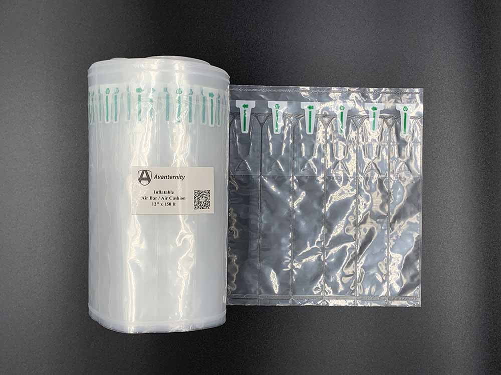 Avanternity's Bubble Cushion / Bubble Cushioning Wrap, Inflatable Packing Material. Roll of 150 ft. Free Pump/Clip Enclosed. (Width of 8", Pack of 2 Rolls)