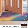 thumbnail image 3 of Colorful Galaxy Pattern Door Rugs,Washable Non Slip Door Mats Indoor,Decorative Door Mats,Entry Mat Indoor for Entrance,Bedroom,Kitchen,Bathroom,30"x17", 3 of 6