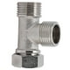 thumbnail image 1 of Adaptador En T, Conector En T Duradero De Rosca Macho/hembra G1/2 De Acero Inoxidable Para Conexión De Tubería De Agua Para Desvío, 1 of 7