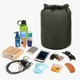 thumbnail image 4 of Sac Étanche Étanche, Sac Baril, Pliable pour l'Extérieur pour Camping Randonnée Plage Vert Militaire 50 L, 4 of 8