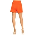 thumbnail image 3 of Women's Relaxed Fit Elastic Waistband Shorts for Summer Outfits, 3 of 3