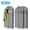 Gray-3PCS, variant on Hengbo 3 Pcs Heavy Duty Garment Bags Hanging Clothes Suit Covers 43 x 24 x 4 inch Suit Bags Clear Window For Clothes Dress Coats Jackets Shirts Travel Black