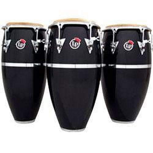 Latin Percussion LP552X-1 11" Quinto Patato Model Conga in Black Fiberglass (11")