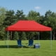thumbnail image 5 of Ilios Innova | Toldo Plegable Rojo 2x3 Carpa para Exteriores Resistente al Clima, Impermeable, Estructura de Hierro y Tela Oxford 600D., 5 of 9