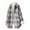 Blue-A, variant on 2024 Autumn and Winter Fashion Plaid Jackets for Womens Plus Size Casual Plaid Shirt With Plush And Thickened Warm Button Pockets Long Sleeved Jacket Overcoat