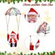 thumbnail image 1 of RV Escalera de escalada eléctrica de Papá Noel Papá Noel subiendo y bajando Escalera de Papá Noel con música Paracaídas de Papá Noel para árbol de Navidad Muñeca de Papá Noel Juguete para fiesta Puerta Pared Decoración del hogar Sincero Electrónica, 1 of 4
