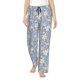 thumbnail image 1 of Balery Lily Flower Pantalones de pijama para mujer, pijamas ultraligeros, pantalones de estar por casa-Small, 1 of 6