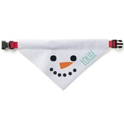 Personalized Boy Snowdog Dog Bandana