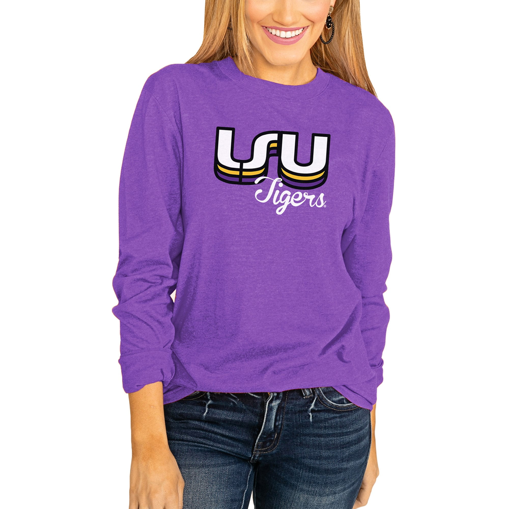LSU Tigers Women's Throwback Varsity 