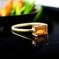 thumbnail image 3 of SHREENATHJEWELRY 6x4 MM / 1.5 Ct Citrine Engagement Ring- Yellow Gemstone Proposal Ring Solitaire Statement Women Jewelry Anniversary Gift For Wife, 3 of 8