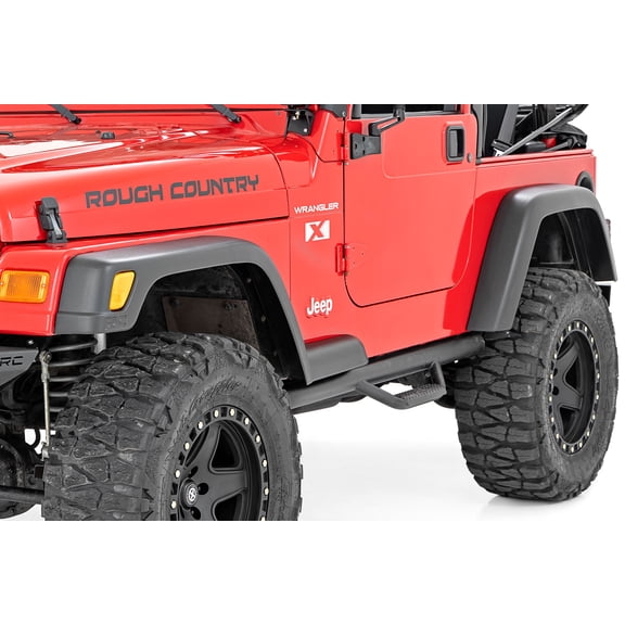 Rough Country 5.5" Wide Fender Flares for 1997-2006 Jeep Wrangler TJ - 99033