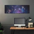 thumbnail image 5 of Luxe Metal Art 'Sublime Galaxy' by Luxe Portfolio, Metal Wall Art, 48"x16", 5 of 9