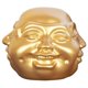 thumbnail image 5 of Golden Buddha Head Figurine for Home Office Decor Resin Craft Statue Four Faces Symbolizing Peace 6 Inches Tall, 5 of 5