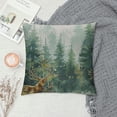 thumbnail image 2 of Qinduosi Rustic Pillow Covers Set of Holiday Throw Pillow Covers Nature Forest Decorative Pillowcase Square Cushion Cover for Home Couch Sofa Bedding Decor, 2 of 5