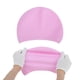 thumbnail image 5 of Gorro de natación impermeable de silicona con relieve único 1 Pc Rosa Púrpura, 5 of 5