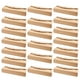 thumbnail image 5 of FELTECHELECTR 20 cajas de 4 cavidades para pastel de arándanos, para pastel de luna, macarrones, para tienda de postres (marrón), 5 of 5