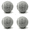 Gray, variant on XIBUFE Precut Tennis Balls for Walkers 4 PCS Walker Tennis Ball for Furniture Legs and Floor Protection Heavy Duty Long Lasting Felt Pad Glide,Fit Most Walkers