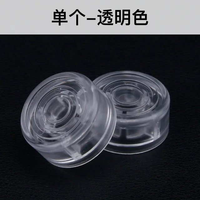 Miangastore 20 Pcs Footswitch Topper Plastic Guitar Pedal Topper Effect Pedal Foot Nail Caps Pedal Buttons Cap For Guitar Effect Pedal Buttons