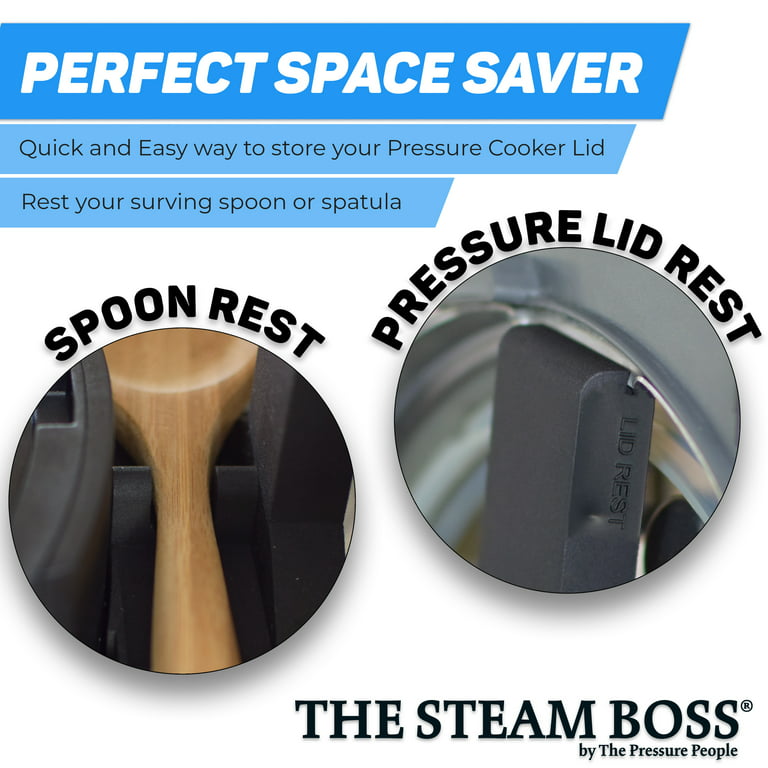 The Steam Boss - Lid and Spoon Rest | Accessories Compatible with Ninja  Foodi Pressure Cooker Air Fryer
