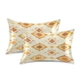 thumbnail image 2 of Festival Patterns Satin Pillowcase 20''x30'' Double-Sided Print Soft Wrinkle Resistant, 2 of 9