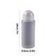 thumbnail image 3 of Isvgxsz Clearance 460ml Clear Plastic Spice Jars with Shaker Lids and Labels, Empty Spice Bottles Plastic Seasoning Containers for Storing Spice Herbs Powders Salt and Pepper, 3 of 6