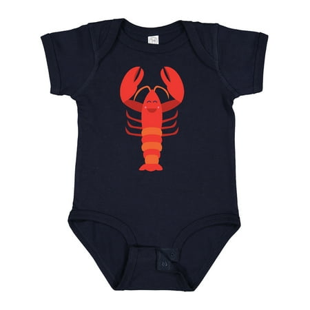 

Inktastic Lobster Cute Ocean Creature Gift Baby Boy or Baby Girl Bodysuit