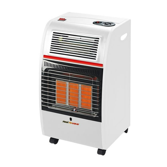 Calefactor Portátil Heat Wave 2 en 1 Blanco
