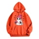 thumbnail image 1 of Sudadera con capucha de fantasma de Halloween para mujeres y hombres, linda sudadera con capucha de fantasma con diseño de calabaza y taza de café, roja, 1 of 3