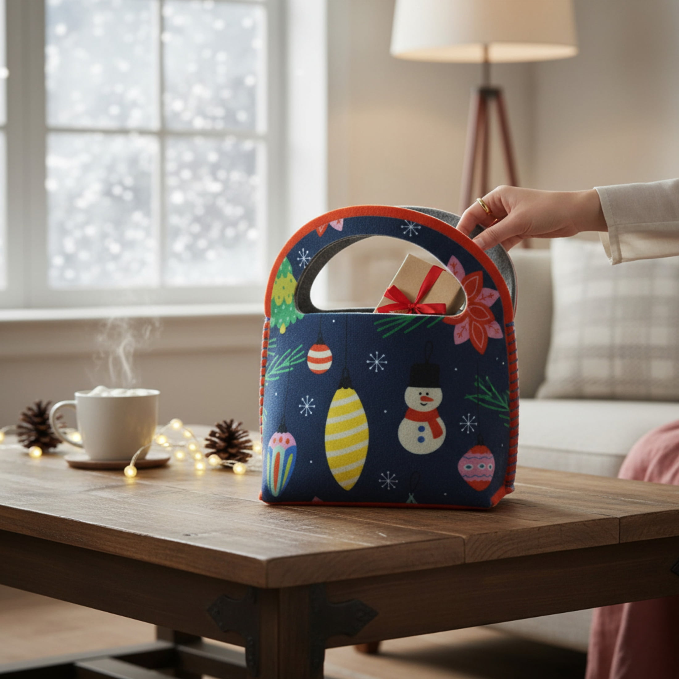 WOOLIGANS Gift Bag Cut & Sew Craft Kit