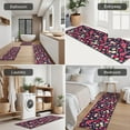 thumbnail image 5 of Dark Blue Christmas Pattern Kitchen Rugs Sets Of 3,Kitchen Runner Rugs Non Skid Washable,Decorative Kitchen Floor Mats for Kitchen,Sink,Laundry,17"x30"+ 17"x47" + 17"x59", 5 of 6