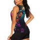 thumbnail image 3 of Balery Colorful Flower Bird Camiseta sin mangas estampada ligera para mujer, tops de entrenamiento sin mangas, camisetas de yoga transpirables de secado rápido.-XX-Large, 3 of 7