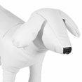 thumbnail image 5 of Leather Dog Mannequins Standing Position Dog Models Toys Pet Animal Shop Display Mannequin White L, 5 of 5