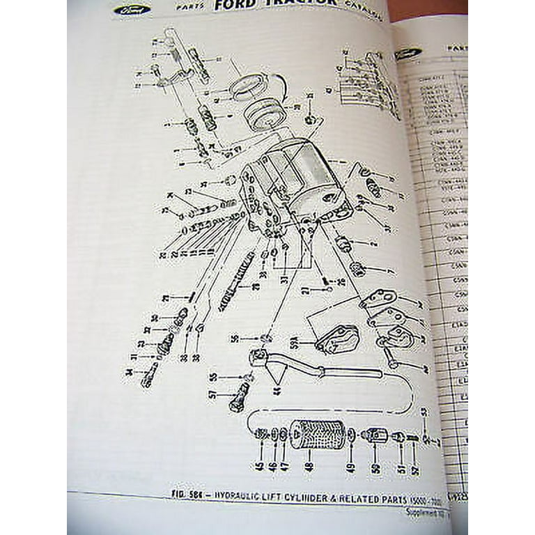 Ford 2000 Tractor Parts