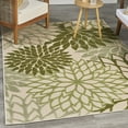 thumbnail image 5 of Nourison Aloha Tropical Indoor/Outdoor Ivory Green 6' x 9' Area Rug (6x9), 5 of 10