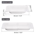 thumbnail image 2 of Unique Bargains Collapsible Colander Kitchen Over the Sink Drain Strainer for Fruits Vegetables Pasta 2 White 1 Gray, 2 of 6