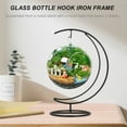 thumbnail image 2 of MRLESS Terrarium Ornament Display Stand Hook Iron Frame Metal Holder Hanging, 2 of 7